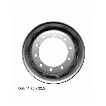Disk ocelový Ples 11.75 x 22.5 ET0 10/335/281 BZ ALV
